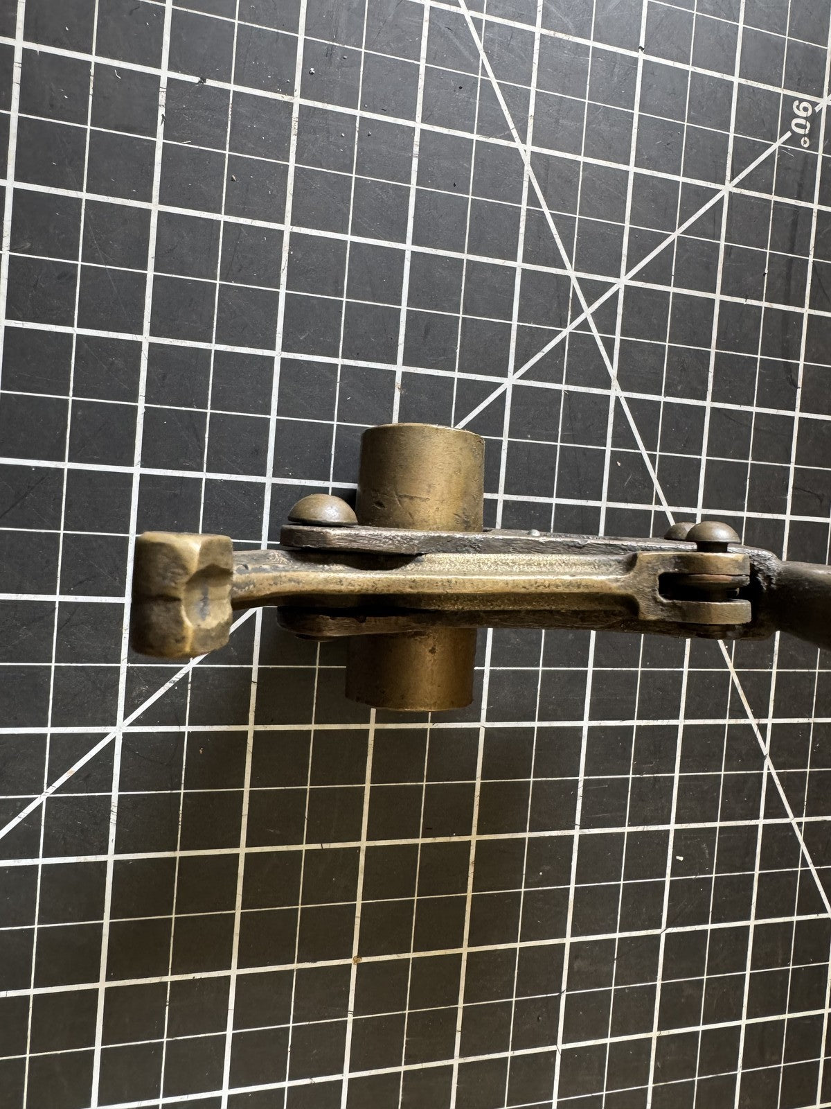 Vintage Beryllium Phila Valve Co. Spark-Proof Wrench – Marked #2260 & #2881