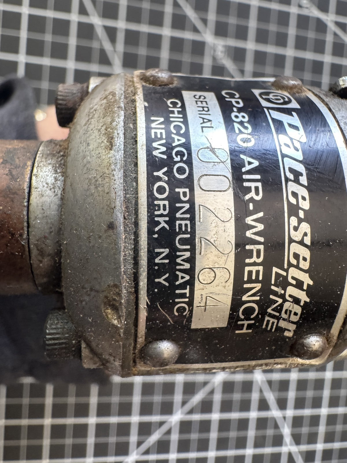 Chicago Pneumatic CP-820 Pace-Setter 3/8" Air Wrench – Vintage USA