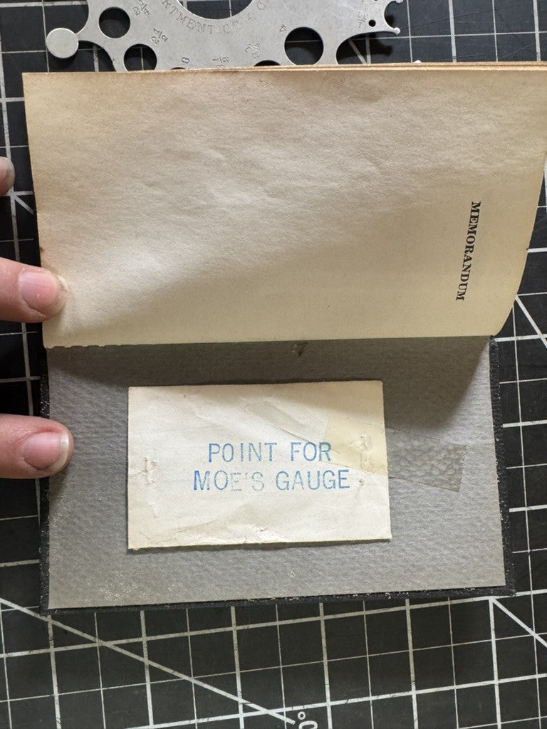 Lot of 2 Vintage Diamond Weight Calculators – Moe 1948 & Baker Carat/MM