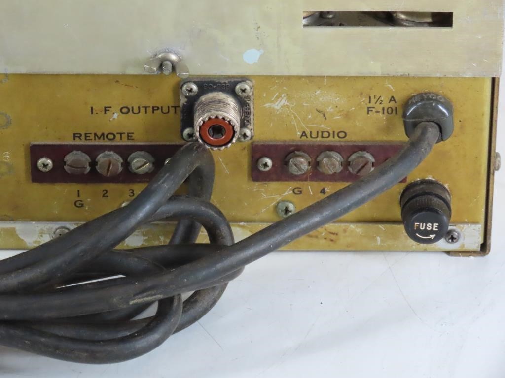 Vintage Collins R-388/URR 51J-3 Military Ham Radio Receiver – Untested