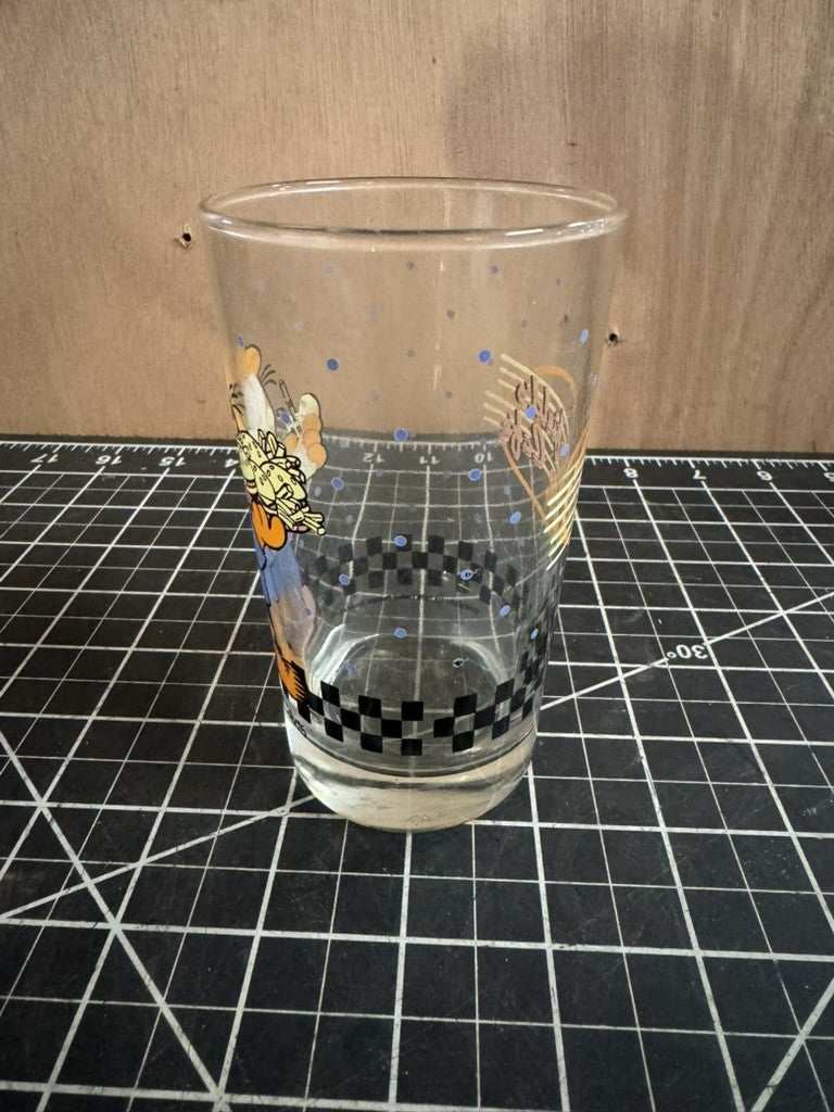Vintage 1978 Garfield’s Cafe Burgers & Fries Drinking Glass – No Chips or Cracks