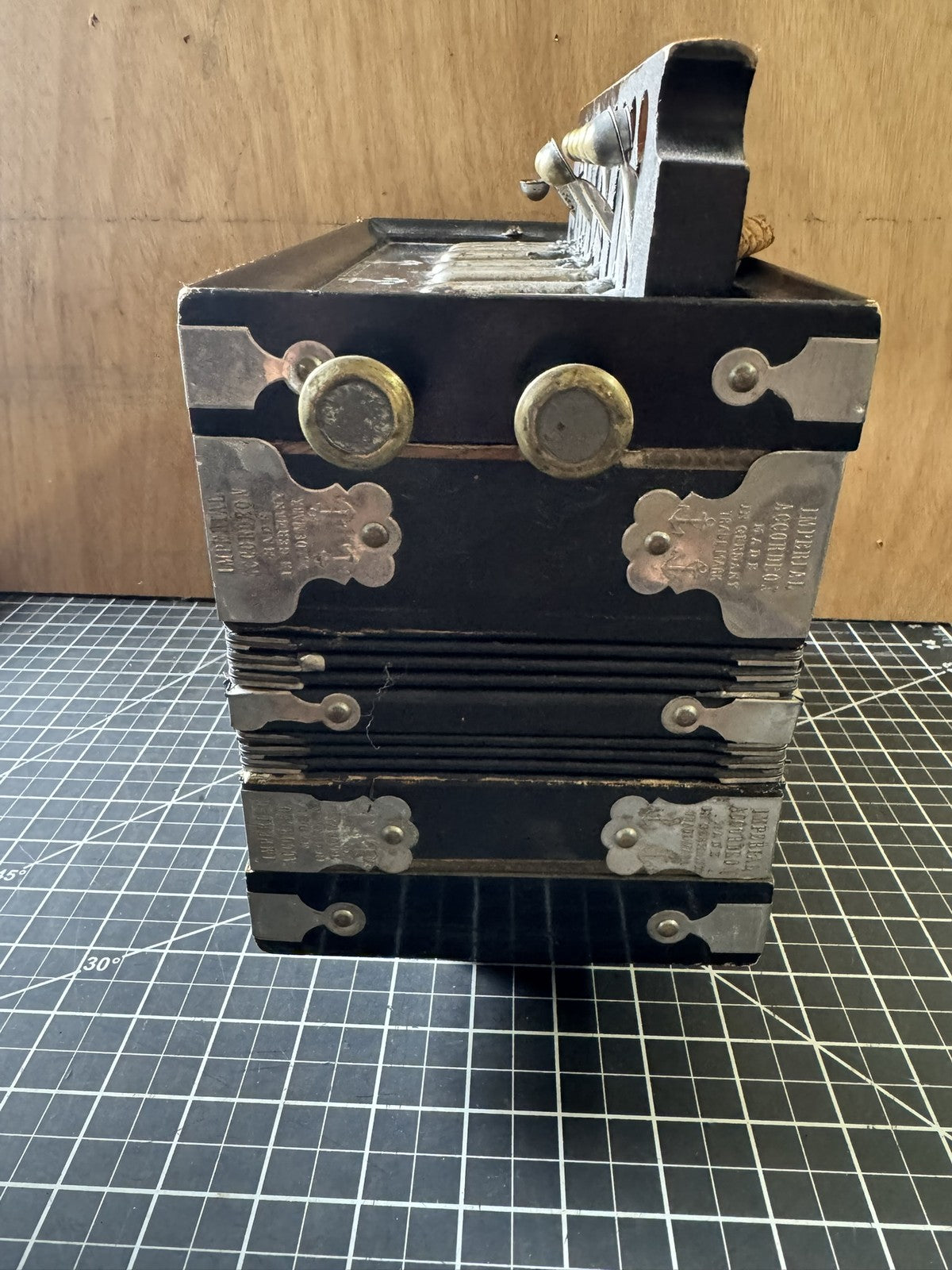 Antique Imperial Accordion – Vox Humana – Pat. 1890 – Germany