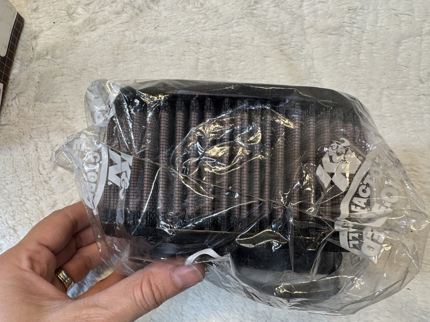 High-Flow Reusable Engine Air Filter No. R-0990 – Motorcycle Part - SEALED