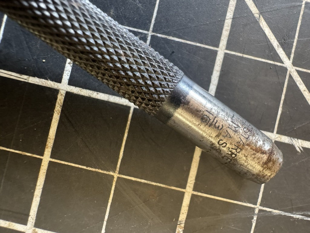 Starrett No. S565 8-Piece Drive Pin Punch Set 1/16”–5/16” in Original Pouch