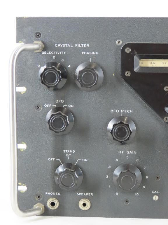 Vintage Collins R-388/URR 51J-3 Military Ham Radio Receiver – Untested