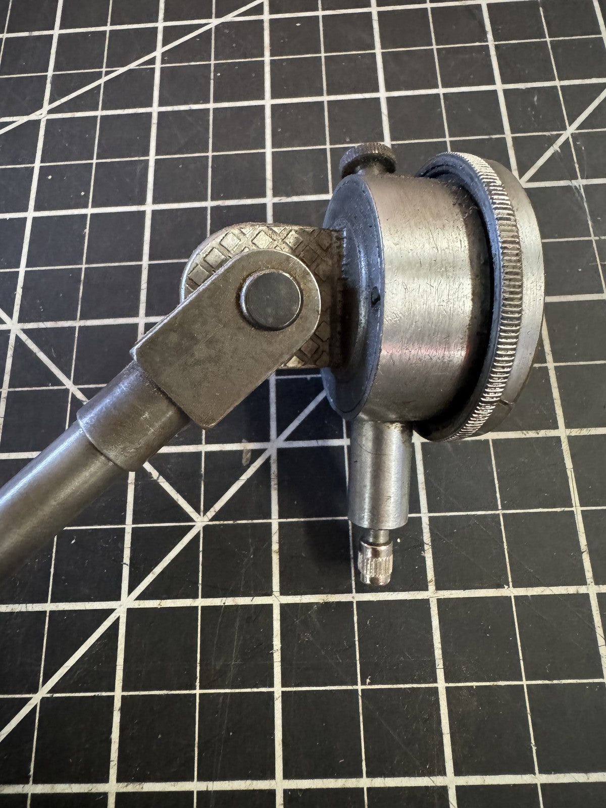 Vintage B.C. Ames Co. Model 104 Dial Indicator 1/1000” on ENCO Magnetic Base USA