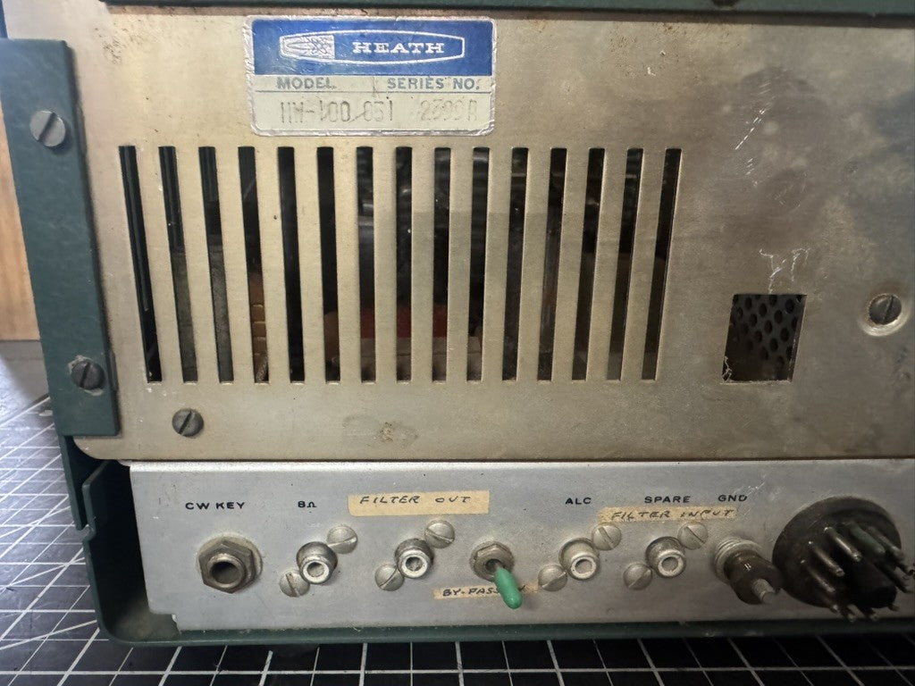 Heathkit HW-100 Vintage Ham Radio Transceiver – Untested