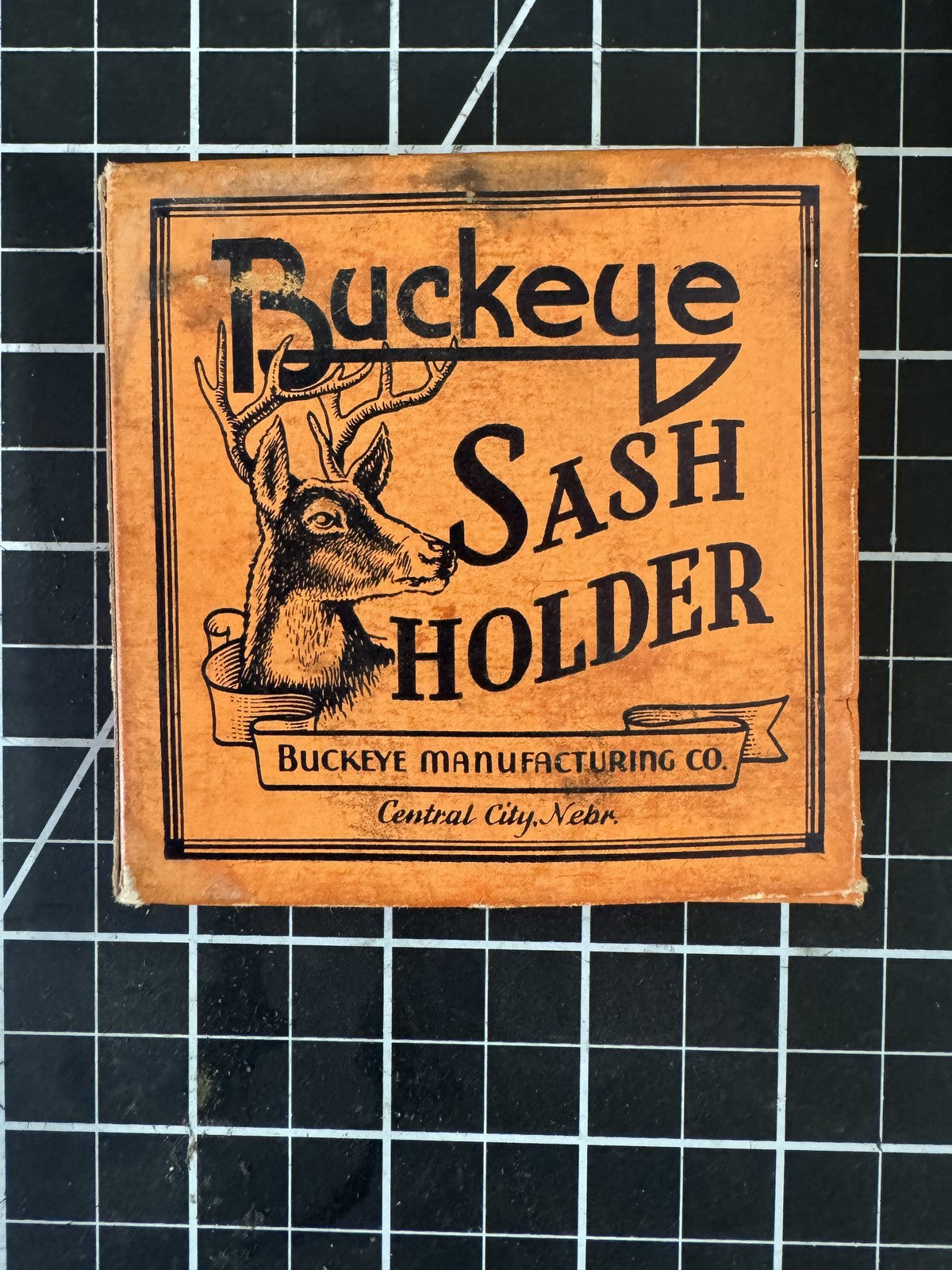 NOS Buckeye Sash Window Holders (1 Box of 2) – Antique Window Hardware