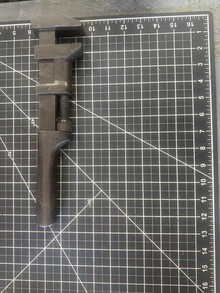 Antique L. Coes 12” Pipe Wrench – Solid Steel