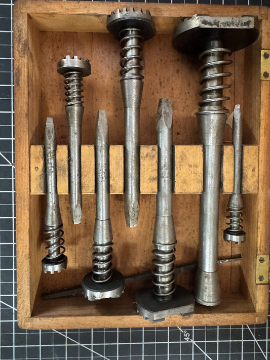 Norton Machine Works Valve Reseating Tool Set – Great Condition