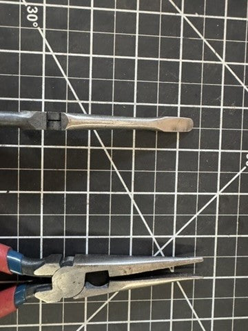 Lot of 4 Vintage Crescent Pliers – Duck Bill, Needle Nose, 2 Lineman Cutters