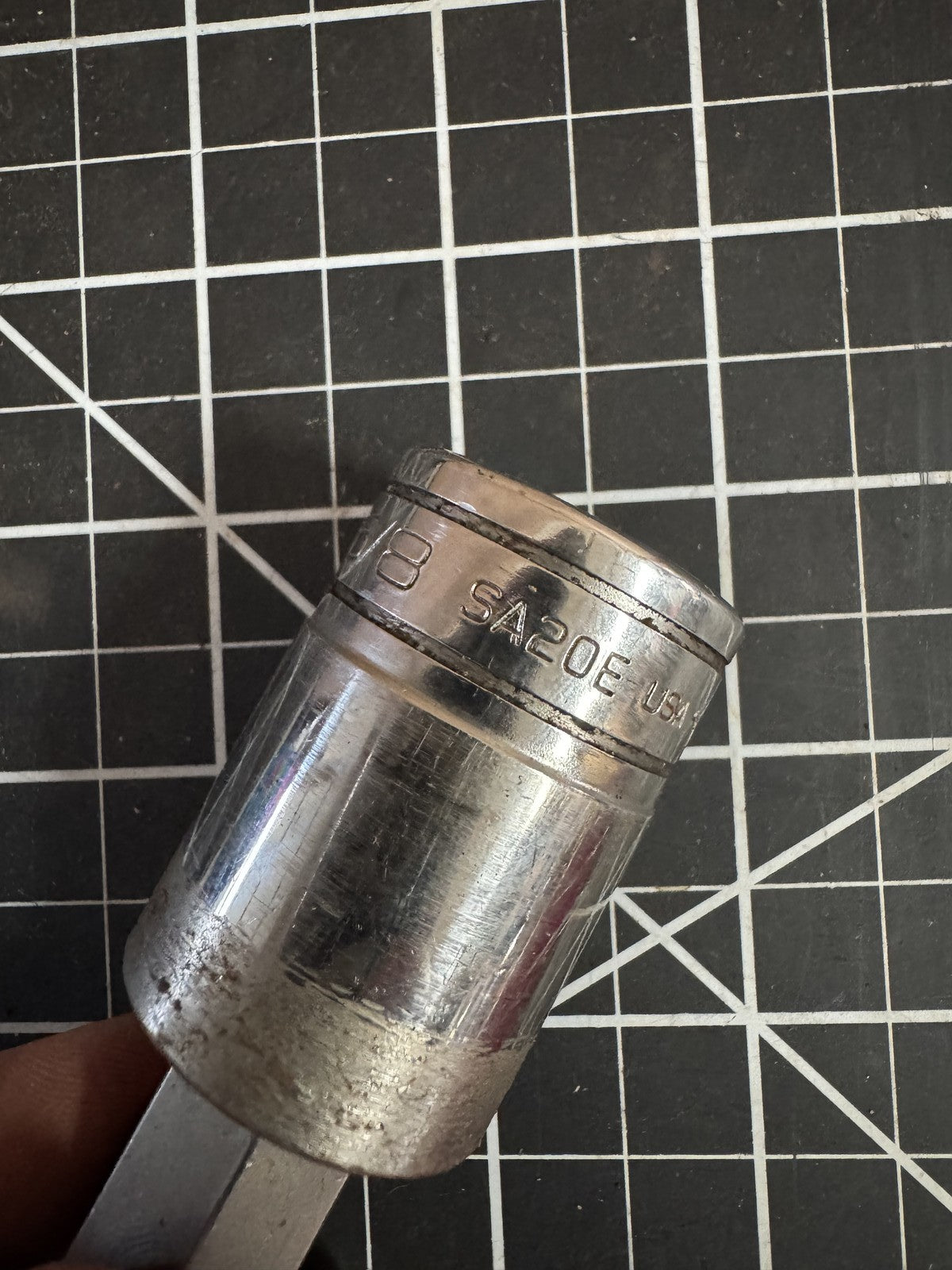 Snap-on 7pc Standard Hex Bit Socket Driver Set SA24E–SA10E USA