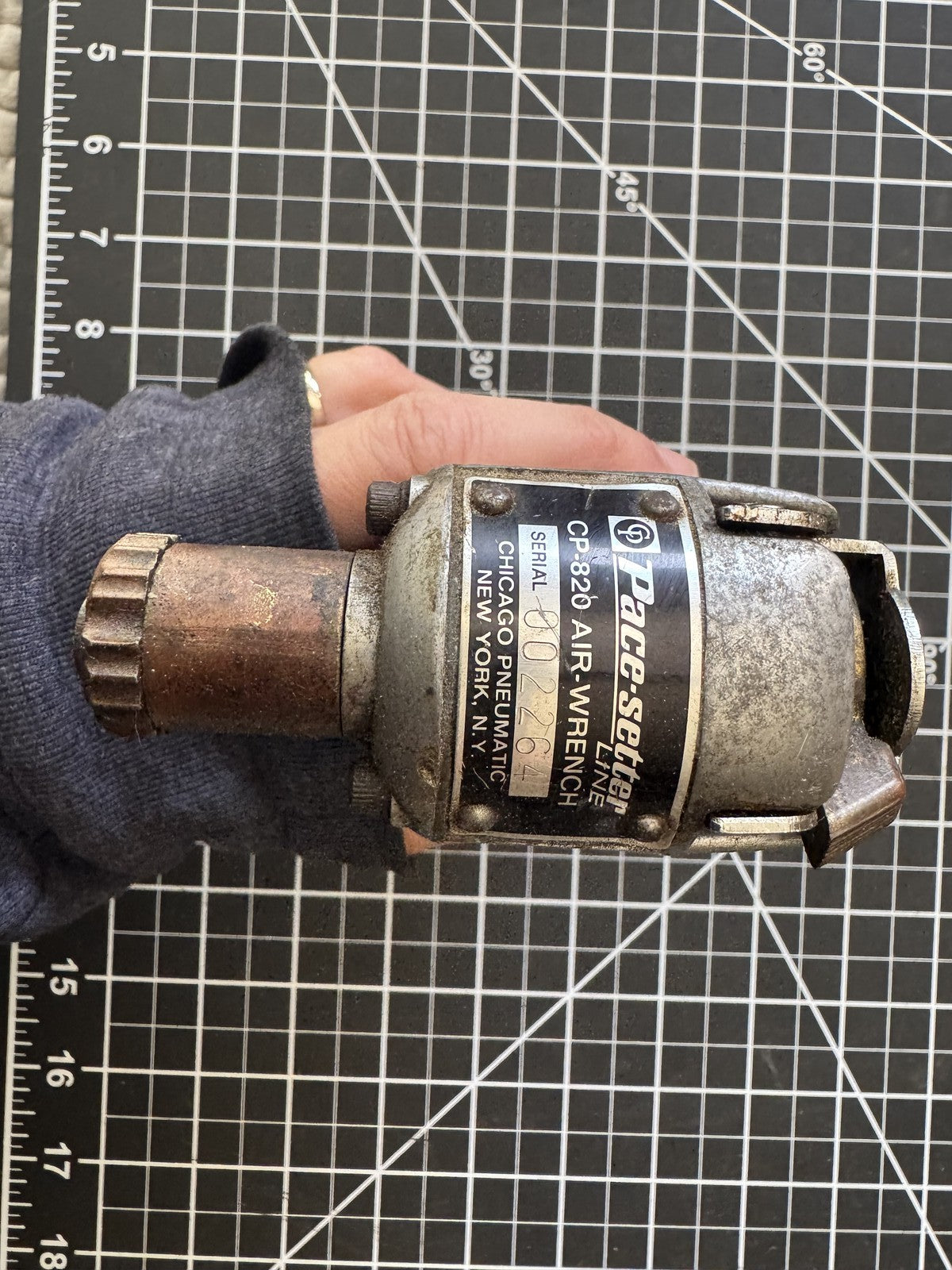 Chicago Pneumatic CP-820 Pace-Setter 3/8" Air Wrench – Vintage USA