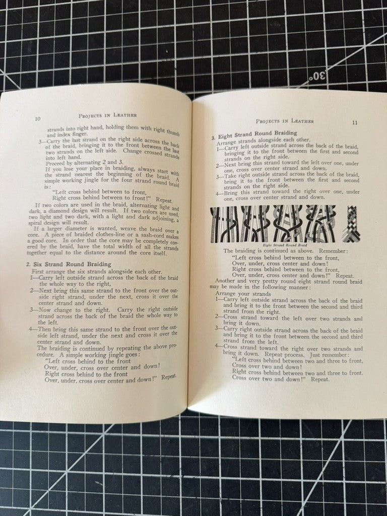 Projects in Leather – Boy Scouts of America Service Library No. 3537 – May 1939