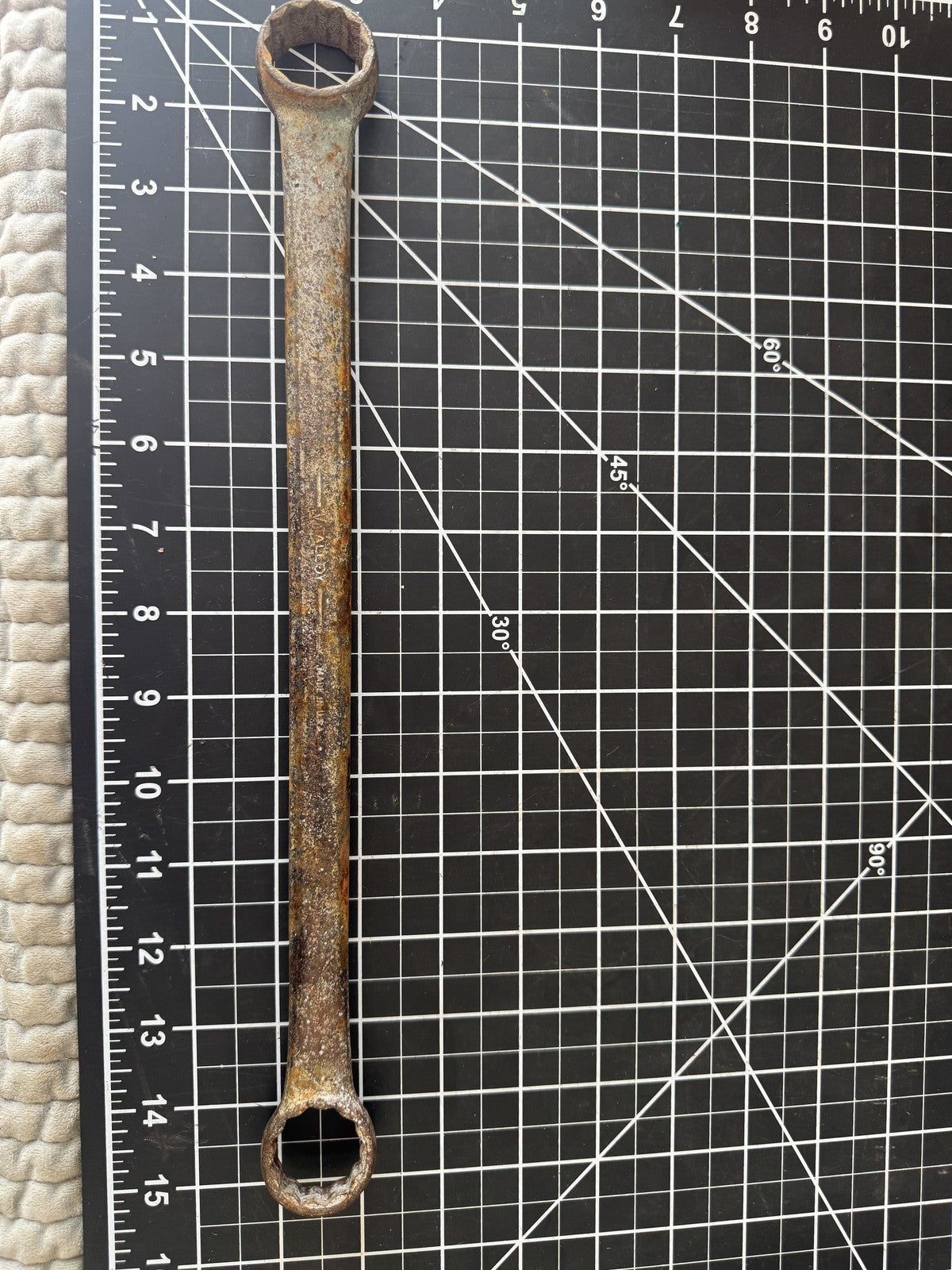 Vintage Billings Tools 3/8" x 7/16" Vitalloy Double Box End Wrench USA