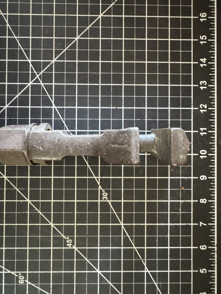 Vintage 16” Adjustable Wrench – Marked “Wabash R.R.” – Solid Metal Handle