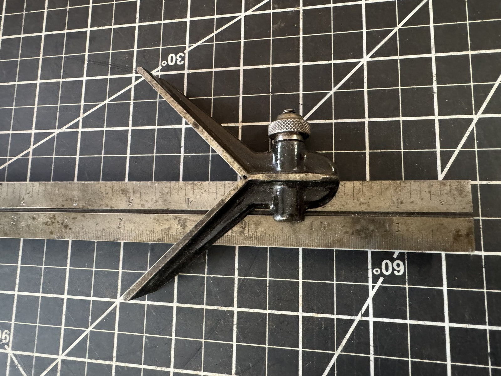 Vintage Goodell-Pratt Square & Scribe Set – Tempered – Greenfield, Mass. – 2 Pc