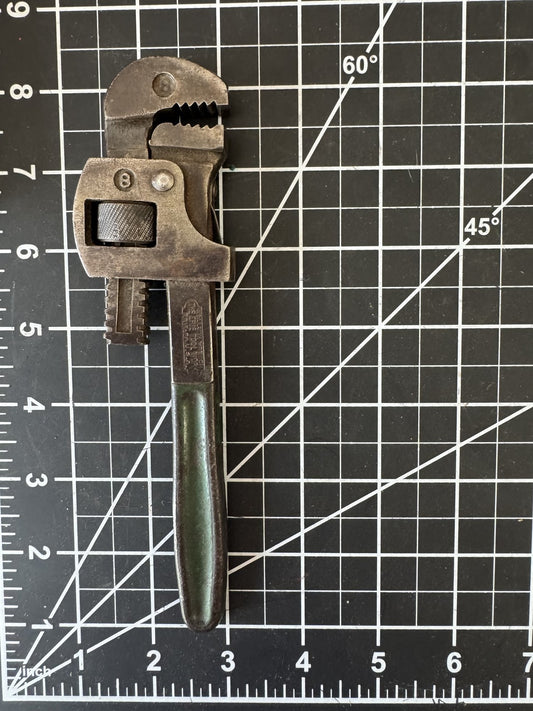 Vintage 8" Stillson Pipe Wrench – The Erie Tool Works USA – Heavy Duty