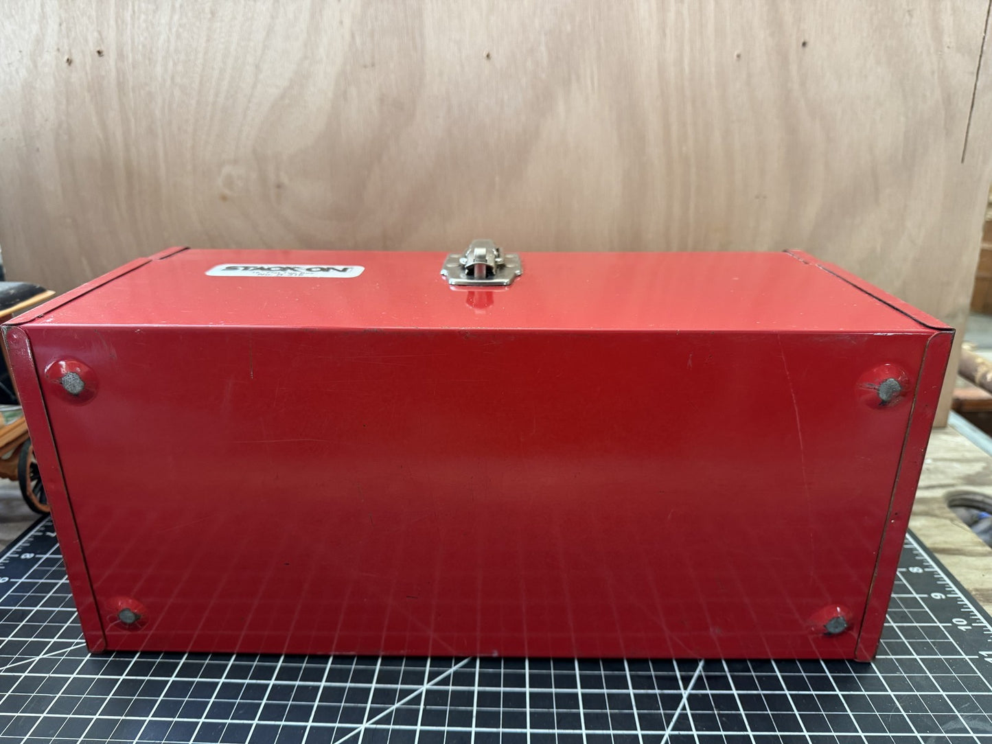 Stack-On R-316 Flat Top Tool Box – 16” w/ Removable Tray, USA