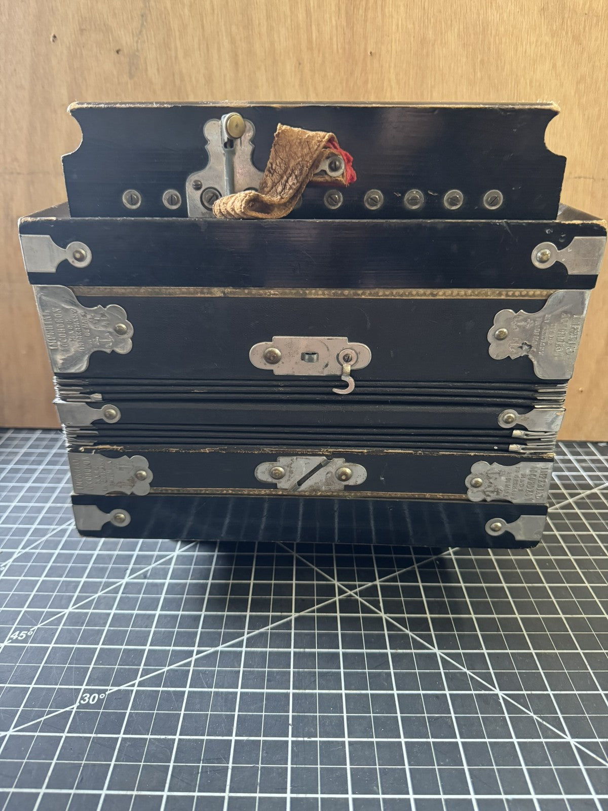 Antique Imperial Accordion – Vox Humana – Pat. 1890 – Germany