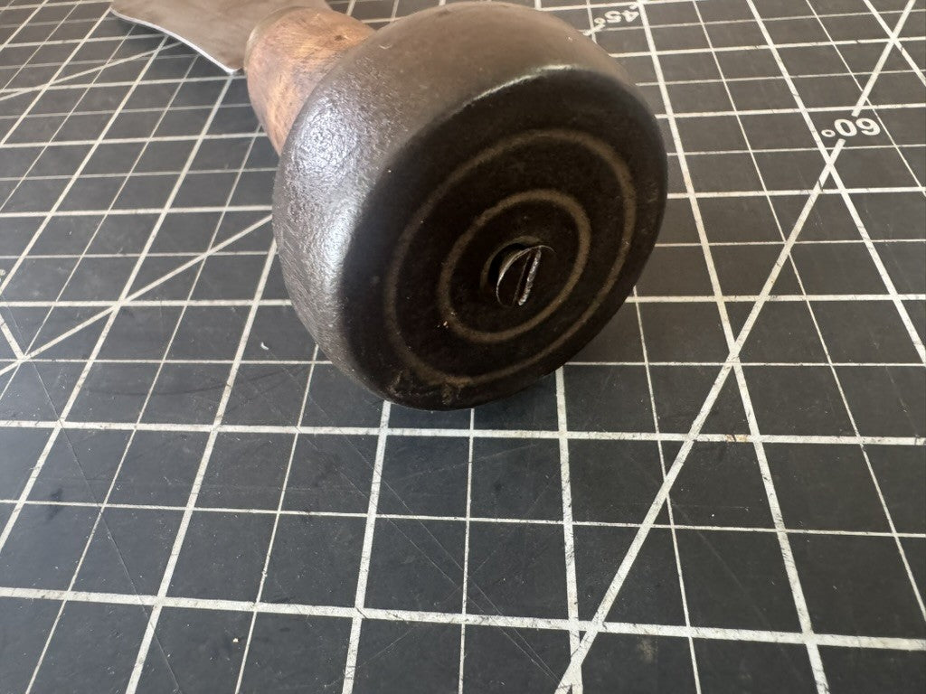 Vintage Ice Chipper / Chisel – Wood Handle – Antique Metal Tool