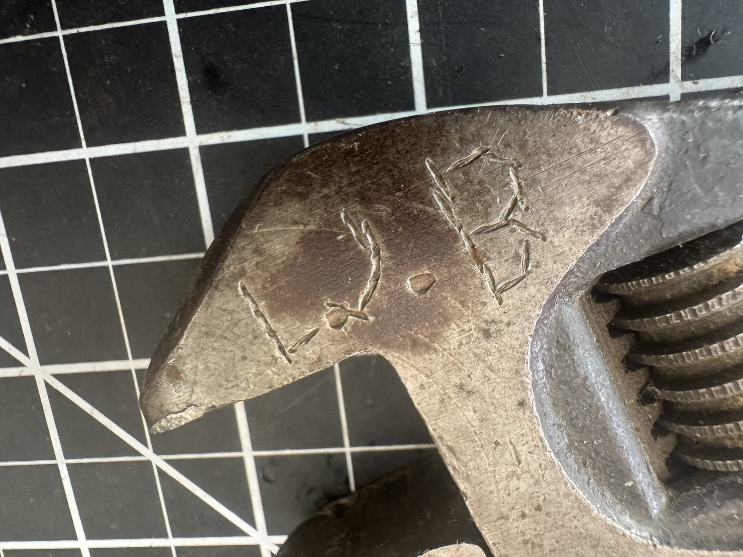 Vintage B & C Bemis & Call 8" Curved Adjustable Wrench – Made in USA