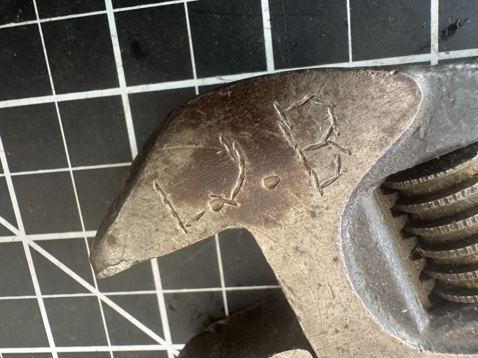 Vintage B & C Bemis & Call 8" Curved Adjustable Wrench – Made in USA