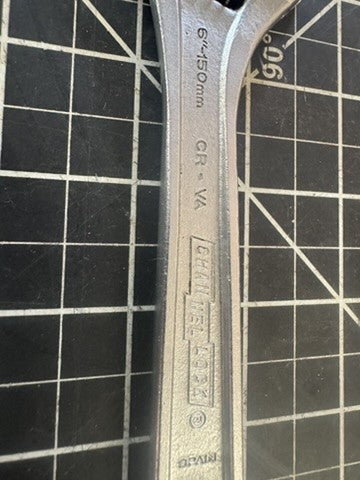 Channellock 806W 6” Adjustable Wrench – Chrome/Nickel Finish – Made in Spain