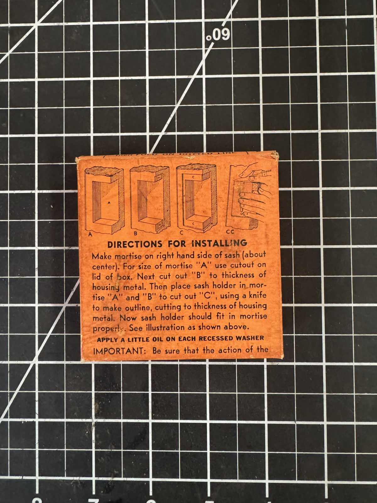 NOS Buckeye Sash Window Holders (1 Box of 2) – Antique Window Hardware