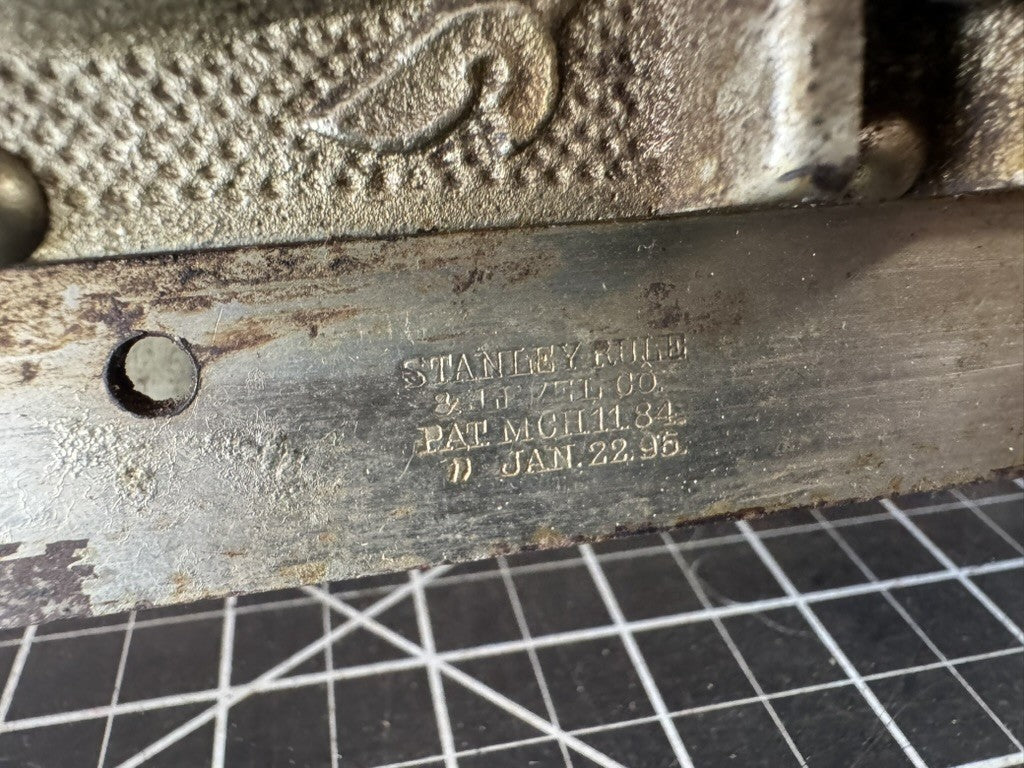 Antique Stanley No. 45 Combination Plane – Stanley Rule & Level Co. – Pat. 1884