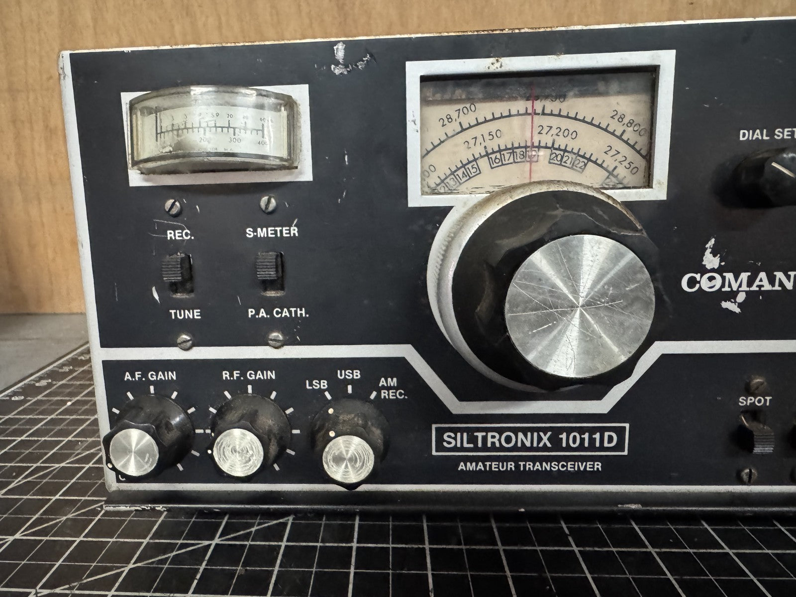 Comanche Siltronix 1011D Amateur Transceiver – Untested – Ham Radio