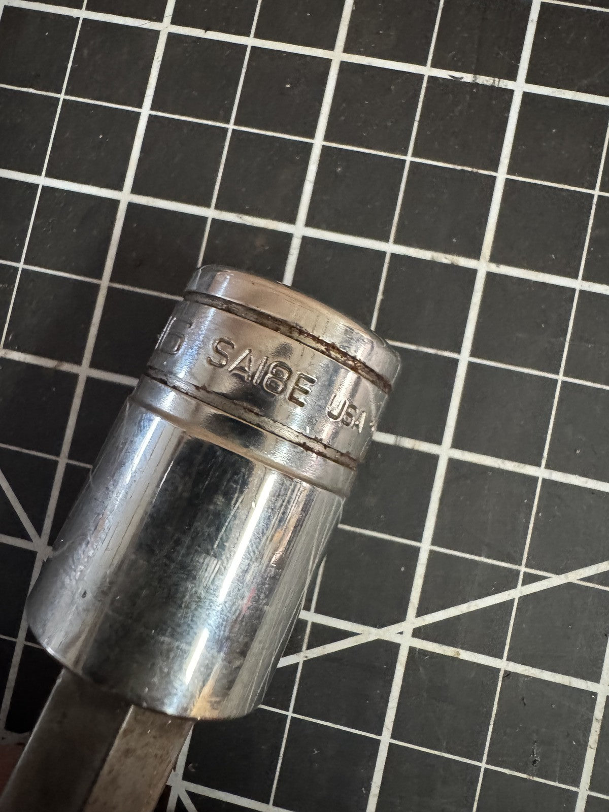 Snap-on 7pc Standard Hex Bit Socket Driver Set SA24E–SA10E USA