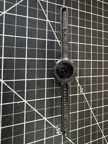 Vintage Greenfield Mass. O.K. Die Holder Wrench – Pat. No. 1992520 – Machinist