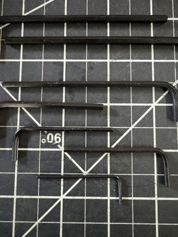 Craftsman 946683A Hex Key Set – original package w/ 11 Keys – USA