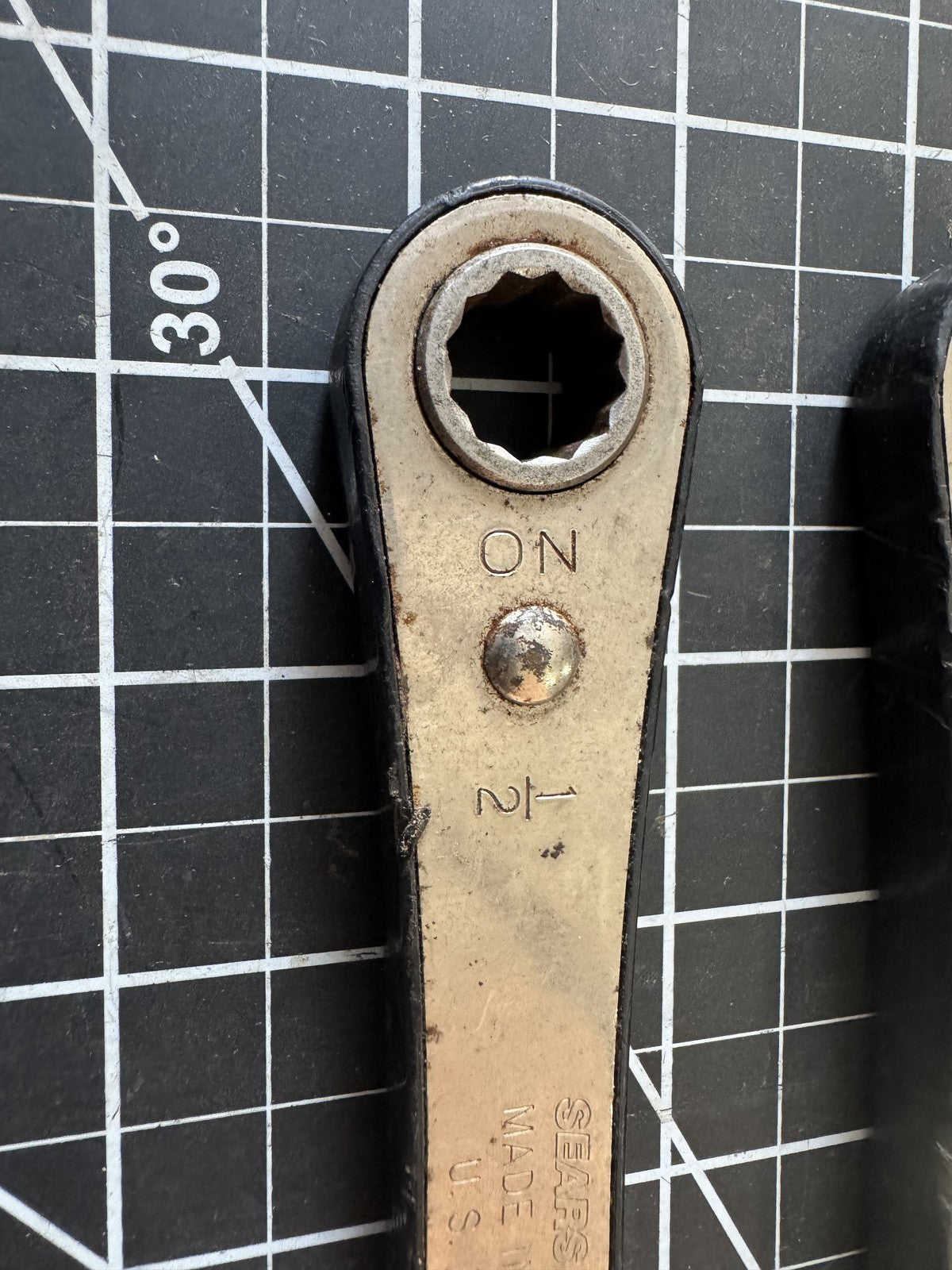 Vintage Craftsman Flat Ratchet Wrench Set – Nos. 43683 & 943683 – 1/2" & 9/16"