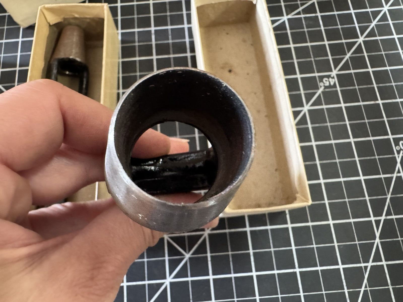 Lot of 3 Osborne No. 149 Arch Punches – 1/2", 7/8", 1" – Vintage w/ Boxes