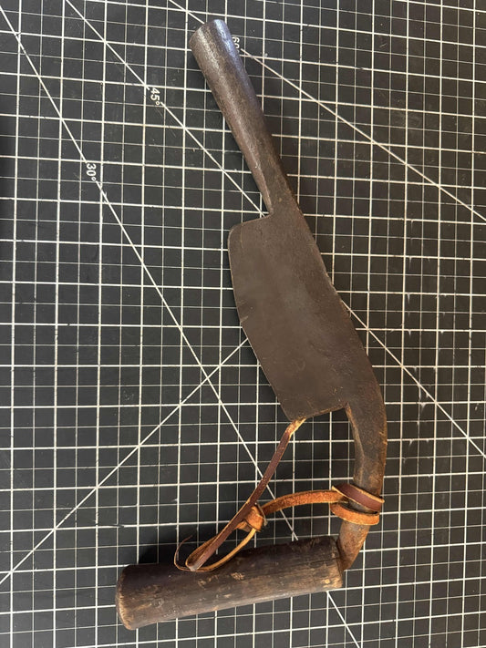 Beautiful Vintage Cooper’s Jigger Knife / Chamfer Knife Barrel Tool Stave – 15”