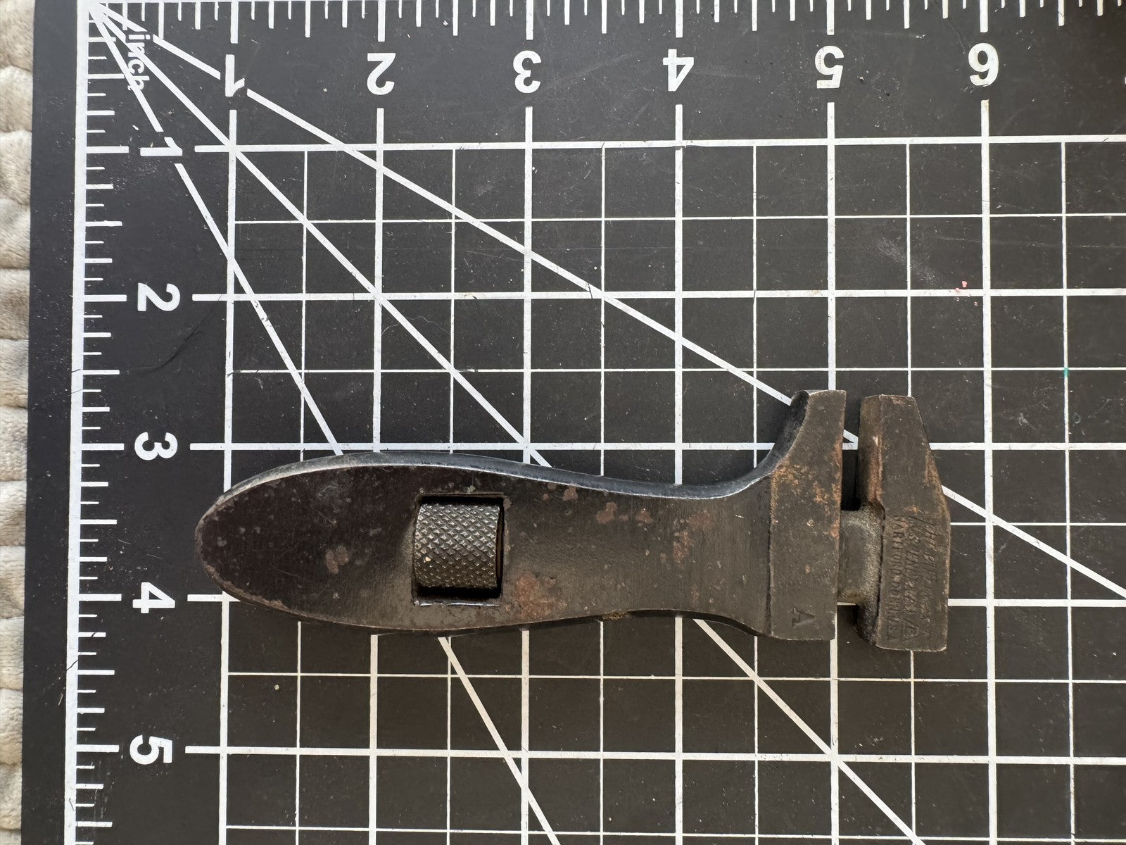 Vintage Billings & Spencer Model A Adjustable Bicycle Wrench – Early 1900s USA