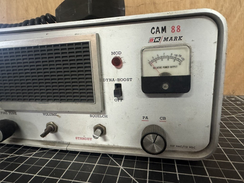 Cobra Cam 88 23-Channel CB Radio Transceiver w/ Microphone – Untested