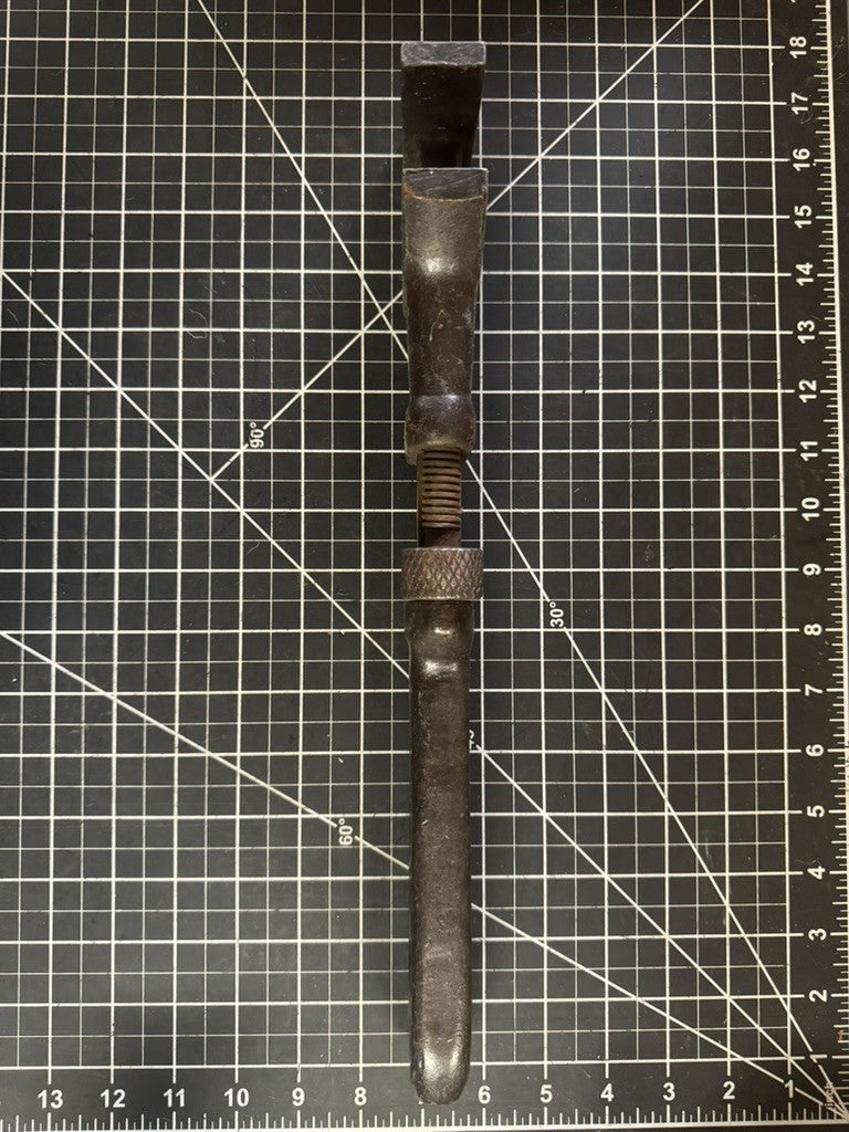 Antique W&B J.H. Williams 16” Adjustable Monkey Wrench – Railroad Special – USA