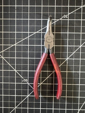 PROTO Professional 225G Bent Needle Nose Pliers – 6-5/16” – Serrated Jaws USA