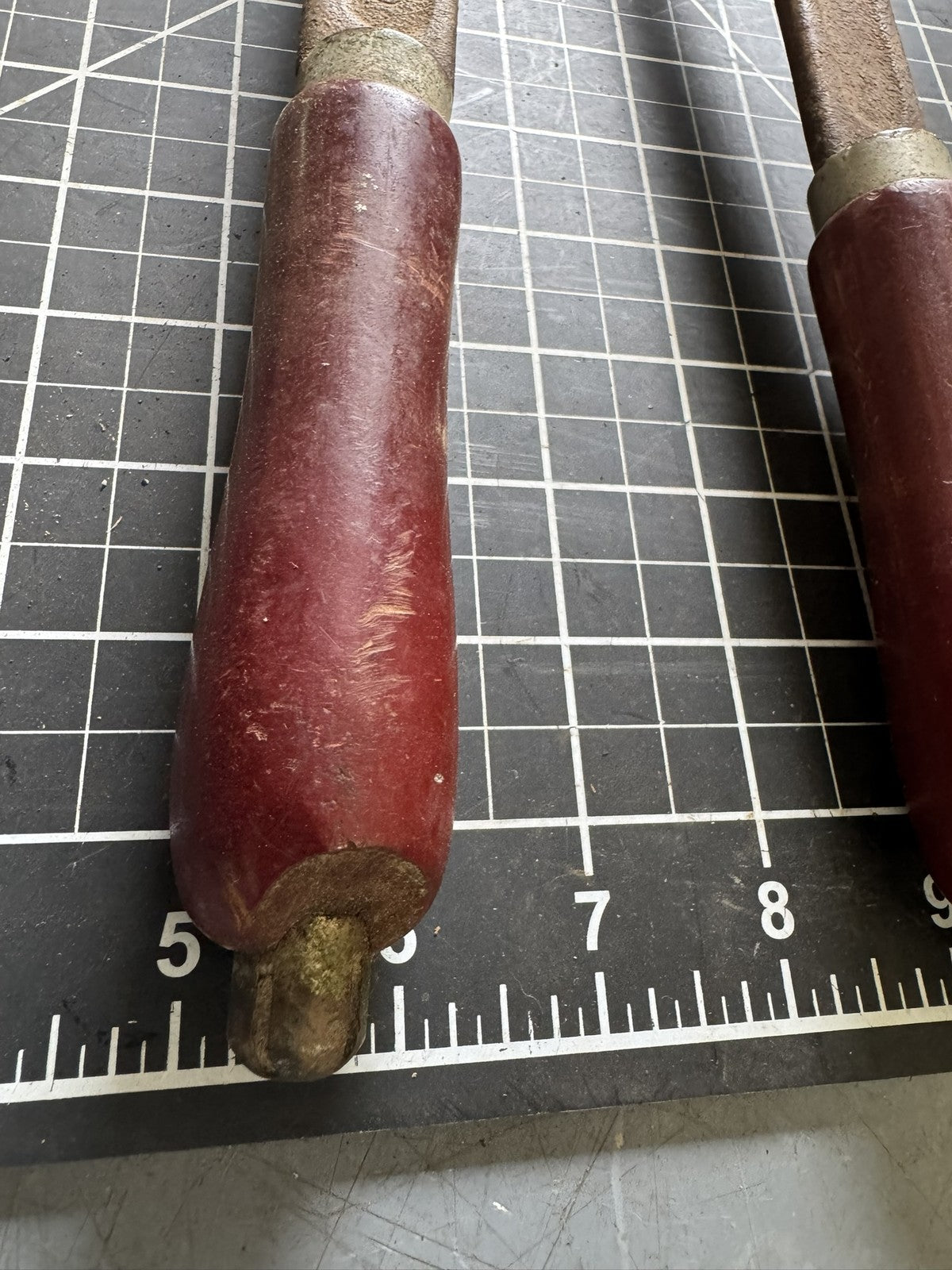 Vintage Bull Castration Tool “Bull Zac” – Made in Italy, 19” w/ Wood Handles