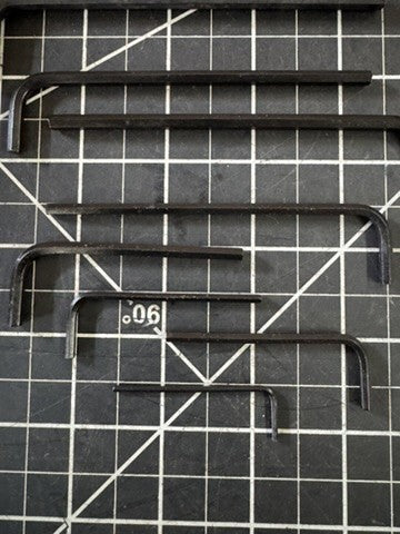 Craftsman 946683A Hex Key Set – original package w/ 11 Keys – USA