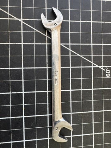 Snap-On VSM5211 Angle Head Open-End Wrench – 11mm Metric – Vintage USA