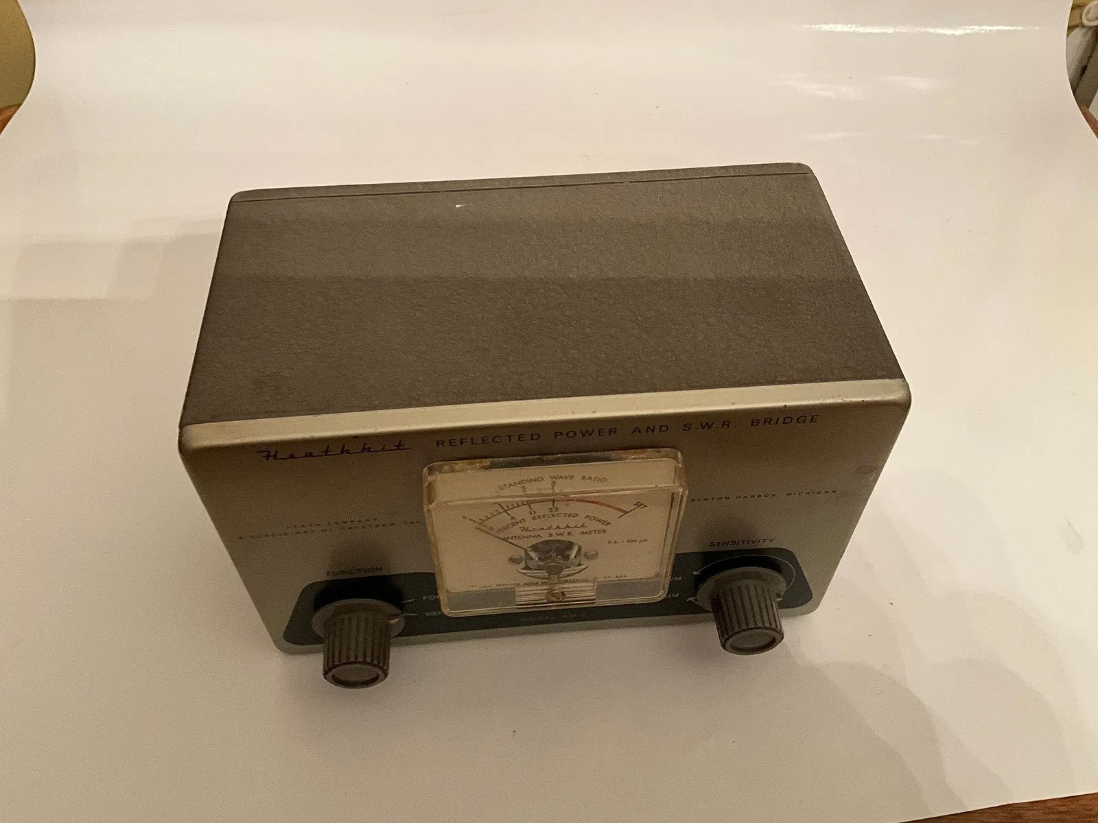 Vintage Heathkit Reflected Power & SWR Bridge – HAM Radio Equipment