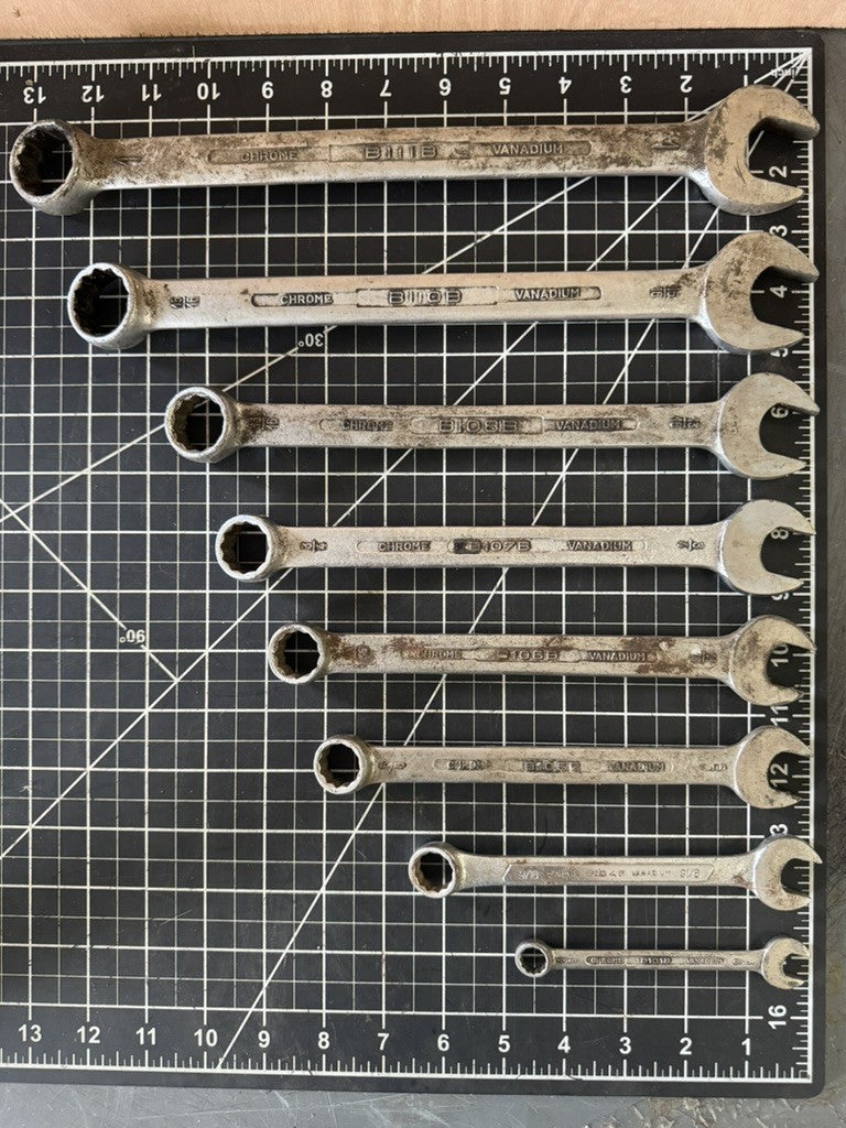 Palmera Truecraft 8-Piece Combination Wrench Set – Spain – Chrome Vanadium