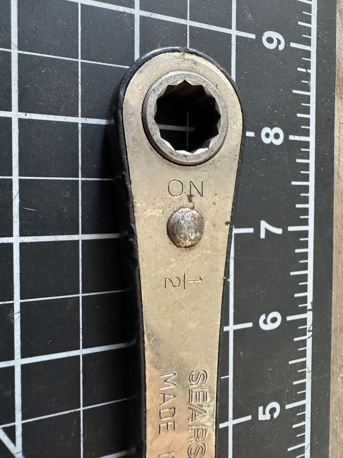 Vintage Craftsman Flat Ratchet Wrench Set – Nos. 43683 & 943683 – 1/2" & 9/16"