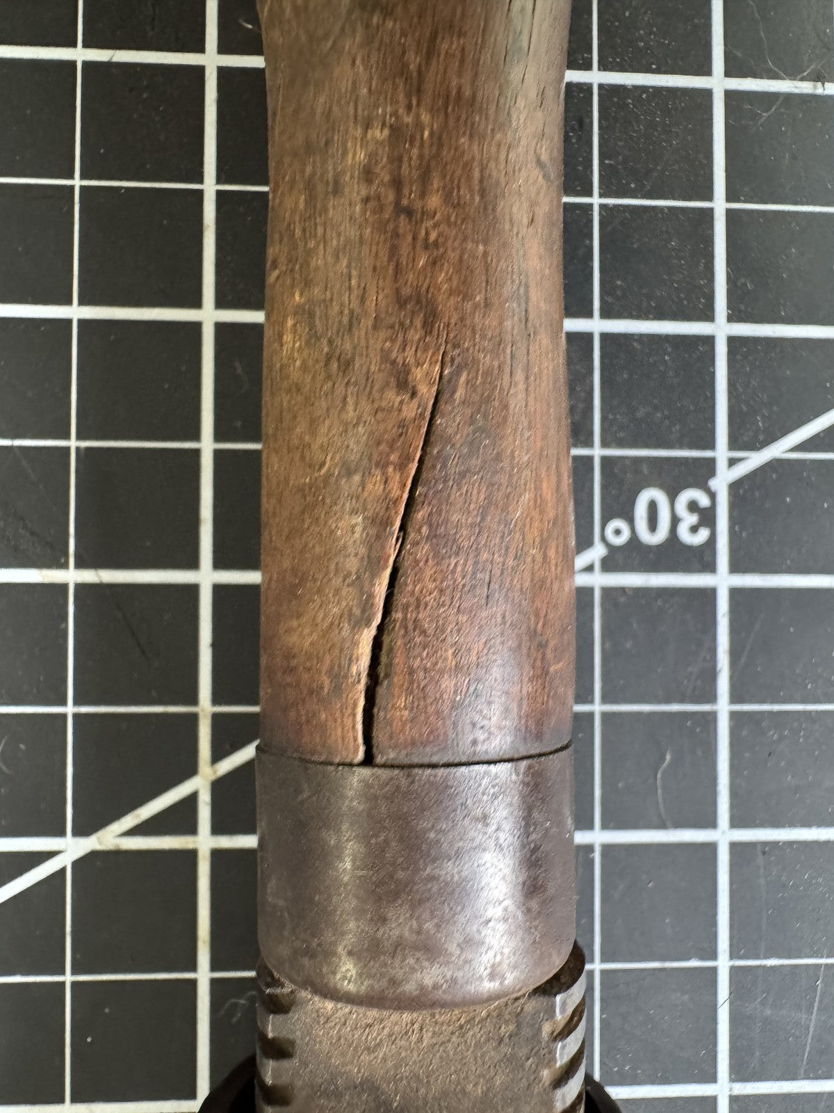 Antique Bemis & Call 12" Monkey Wrench – Springfield, Mass. Wood Handle