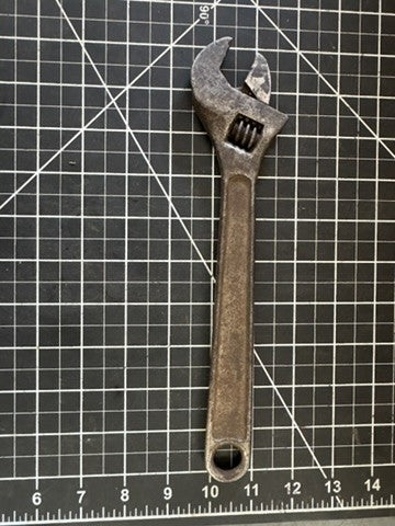 Vintage 1930s J.H. Williams Superjustable 10” Adjustable Wrench – Drop Forged