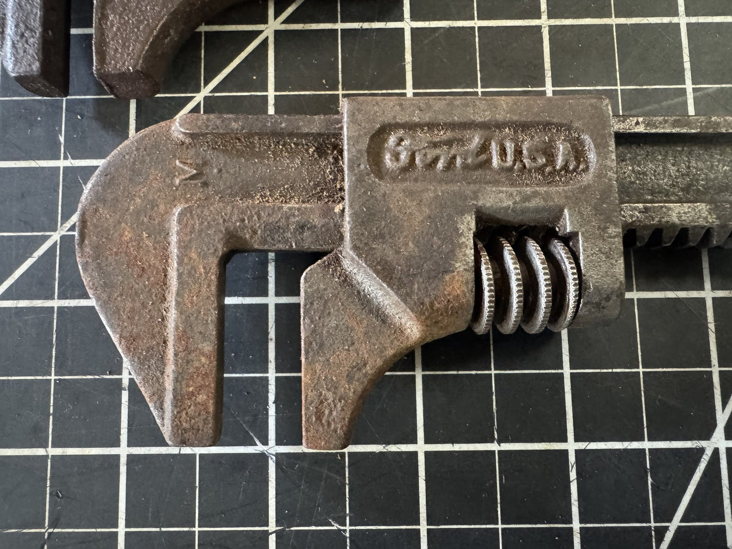 Lot of 5 Vintage Ford Tools – 3  Wrenches, 1 Double Open-End, 1 Combo Wrench